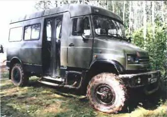 Армейский автобус ЗИЛ47874А 4х4 2002 г ЗИЛ433410 6X61991 г - фото 857