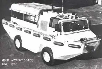 ИВЕКОФИАТ 6640G 4X4 1981 г Они развивали максимальную скорость 8085 кмч - фото 897