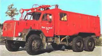 Пожарная машина TLF3800 на шасси Магирус 178D15A 1964 г МагирусДойц - фото 359