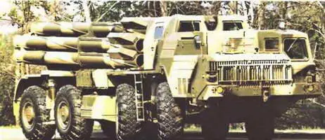 Ракетный комплекс РК55 на шасси МАЗ79111 8х81978 г Танковоз МАЗ74101 - фото 384