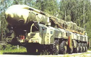 Стратегический ракетный комплекс Тополь на шасси МАЗ791714X121989 г В - фото 394
