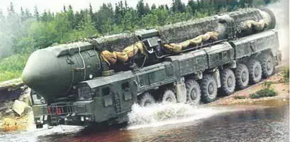 Пусковая установка ракетного комплекса ТопольМ на шасси МЗКТ7922116X16 - фото 409