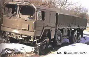 МАН N4540 8х81977 г Система залпового огня LARS2 на шасси МАН N4520 - фото 459