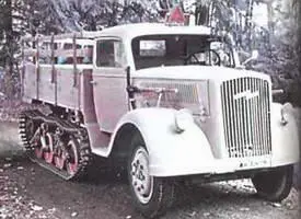Опель Блиц 3636SSSM Маультир SdKzf3 1943 г Опель Блиц 3636SSSM - фото 713