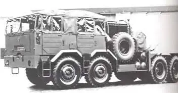 ФАУН L121250VS 8x81965 г Базовыми являлись балластный грузовиктягач - фото 479