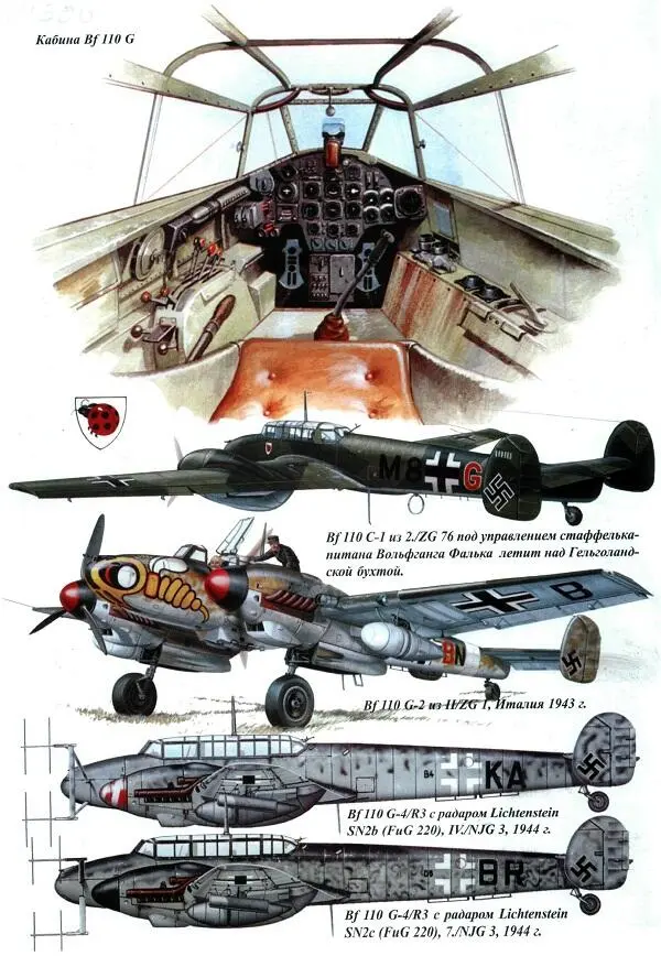 Messerschmitt Bf110 - фото 26