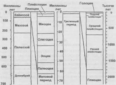 Рис 21 Геологическая временная шкала Для разрешения проблемы происхождения - фото 3