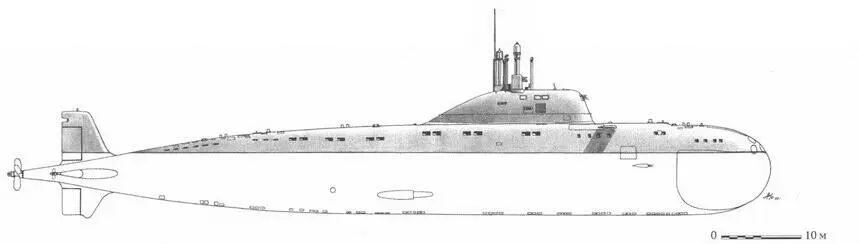 ПЛА К147 пр 671 после модернизации ПЛА пр 671РТ ПЛА пр 671РТ шифр - фото 9