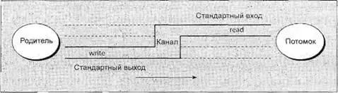 Рис 135 Именованные каналы FIFO До сих пор вы могли передавать данные - фото 42