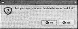 Рис 1614 Окно типа GtkMessageDialog простейший способ обмена информацией - фото 63