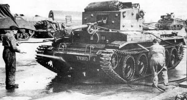 Centaur IV танк поддержки вооруженный 95мм гаубицей Гаубица стреляла - фото 123