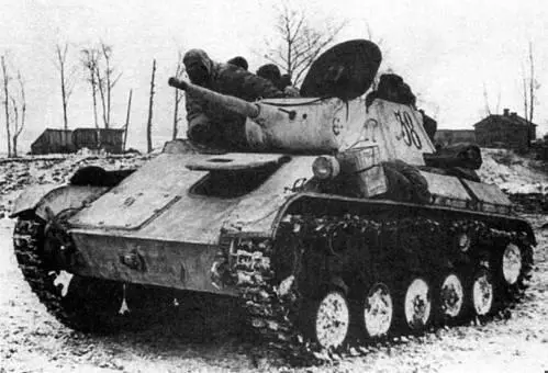 Легкий танк Т70 Ленинградский фронт январь 1944 г Легкий танк Т70М - фото 415