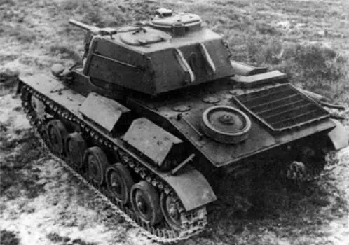 Легкий танк Т80 Хорошо видно основное отличие от Т70М двухместная башня - фото 423