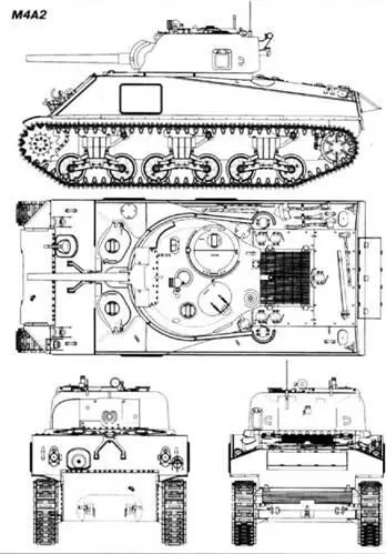 Колонна танков М4А2 Красной Армии с десантом на броне 1943 год Несмотря на - фото 82