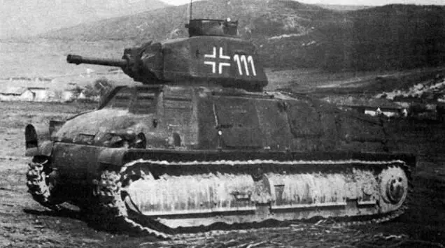 Танк S35 из состава 204го немецкого танкового полка PzRgt204 Крым 1942 - фото 178