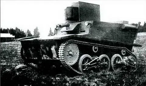 Плавающий танк Т41 2го автозавода ВАТО 1932 г Плавающий танк Т37 ОКМО - фото 106