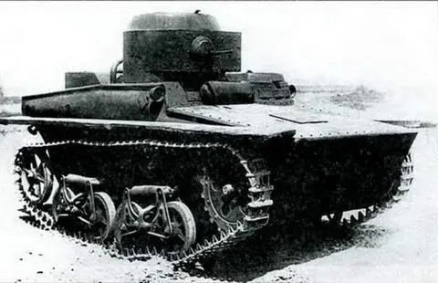 Танкетка Т37А первых серий 1933 г Второй вариант танка называемый - фото 108