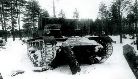 ТанкиВиккерспреодолевают надолбы Поклонная гора январь 1931 г 64 - фото 114