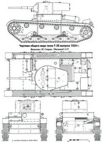 Танк БТ5 с башней конструкции Ижорского завода 1934 г 68 Модернизация - фото 152