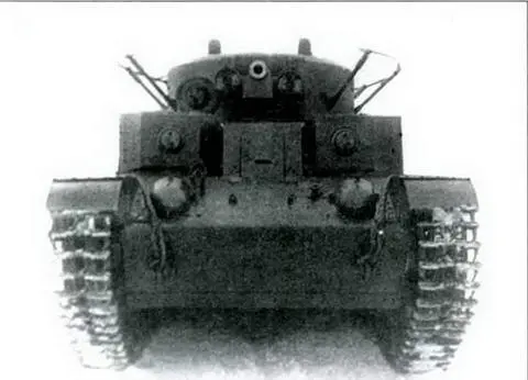 Вид спереди на танк Т28 оснащенный фарами боевого света 19331934 гг Так - фото 169