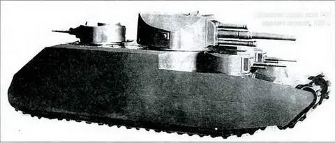Деревянная модель танка Т39 седьмого варианта 1933 г Меж тем развитие - фото 189