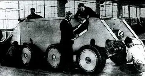 Сборка танка Дж У Кристи САСШ 1929 г Кроме Великобритании советская - фото 96