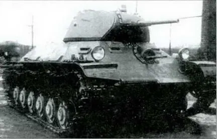 Опытный образец танка Т 126СП 1940 г Требованием наркома было усилить - фото 107