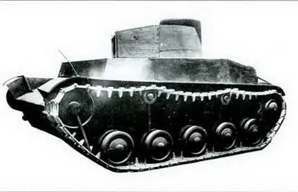 Макет единого танка улучшенного бронирования ВАММ 1940 г Проект танка - фото 136