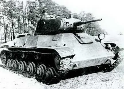 Образец серийного танка Т50 завода 174 Июль 1941 г Танк Т50 - фото 138