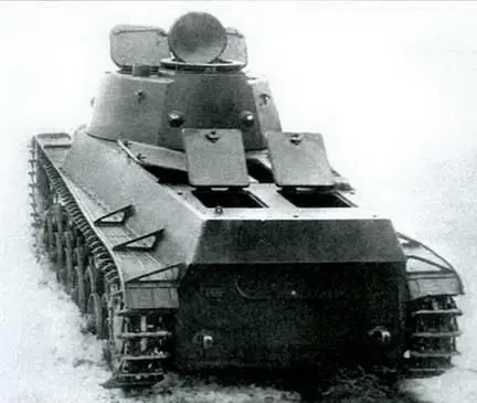 Танк Т50 Кировского завода Вид сзади Весна 1941 г Так уже в 1941 г - фото 141