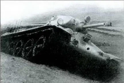 Танк А34 2 в ходе полигонных испытаний 1940 г 113 Отрочество Т34 - фото 146