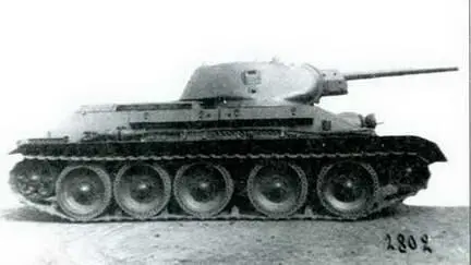 Установка 762мм танковой пушки обр 1939 г Л11 в башне танка Т34 - фото 154