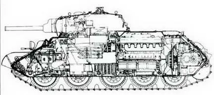 Компоновка танка Т34 Осень 1940 г Установка 762мм танковой пушки обр - фото 156