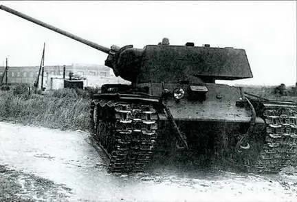 Испытания опытного образца 762мм пушки Ф27 ЗИС5 в танке КВ Весна 1941 г - фото 160