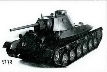 Деревянная модель танка Т34М А43 1941 г Компоновка танка Т34М А43 - фото 166