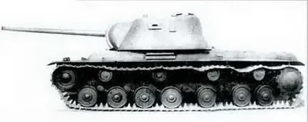 Макет танка КВ3 1941 г Компоновка танка КВ3 1941 г Причем согласно - фото 178