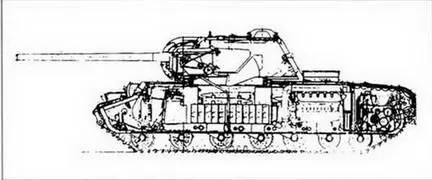 Компоновка танка КВ3 1941 г Причем согласно уточненным ТТТ от АБТУ - фото 179