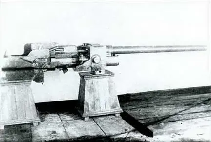 762мм танковая пушка обр 1941 г ЗИС5 Штурмовой танк КВ7 вид спереди - фото 223