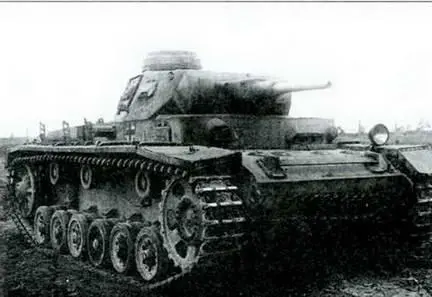 Немецкий средний танк PzKpfw III Ausf J 1943 г На все это нужно было время - фото 244