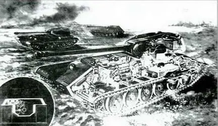 Проект танка и самохода прорыва Н Шашмурина Начало 1944 г 196 Танк прорыва - фото 148