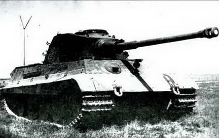 Танк ТигрБ Тигр2 на полигоне в Кубинке 1944 г 202 Последние - фото 153