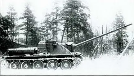 Испытания орудия Д1085 в артсамоходе СУ100 1945 г Так же неудачно - фото 161