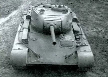 Танк Т44А на государственных испытаниях Сентябрь 1944 г Цельнолитая башня - фото 167