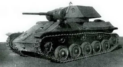 Опытный образец 3местного танка Т70 Осень 1942 г 166 Лебединая песня - фото 21