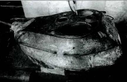 Башня танка Т54 выпуска 1946 г Эталонный танк Т54 Объект 137 Зима - фото 231