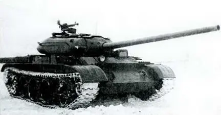 Эталонный танк Т54 Объект 137 Зима 19461947 гг Схема бронекорпуса - фото 232