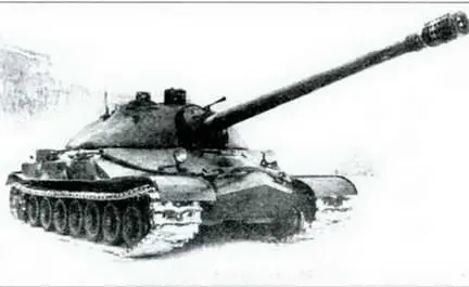 Танк ИС7 Объект 260 во время государственных испытаний 1948 г - фото 254