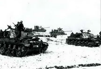 Танки М46 Генерал Паттон 24й танковой дивизии около Янпунг Март 1951 г - фото 265