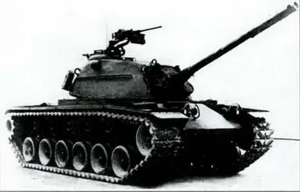 Американский средний танк М48 Генерал ПаттонIII 1953 г Схема - фото 271