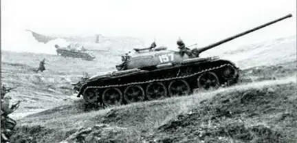 Танк Т54А во время учений Киевского военного округа 1956 г Танк Т54 с - фото 282